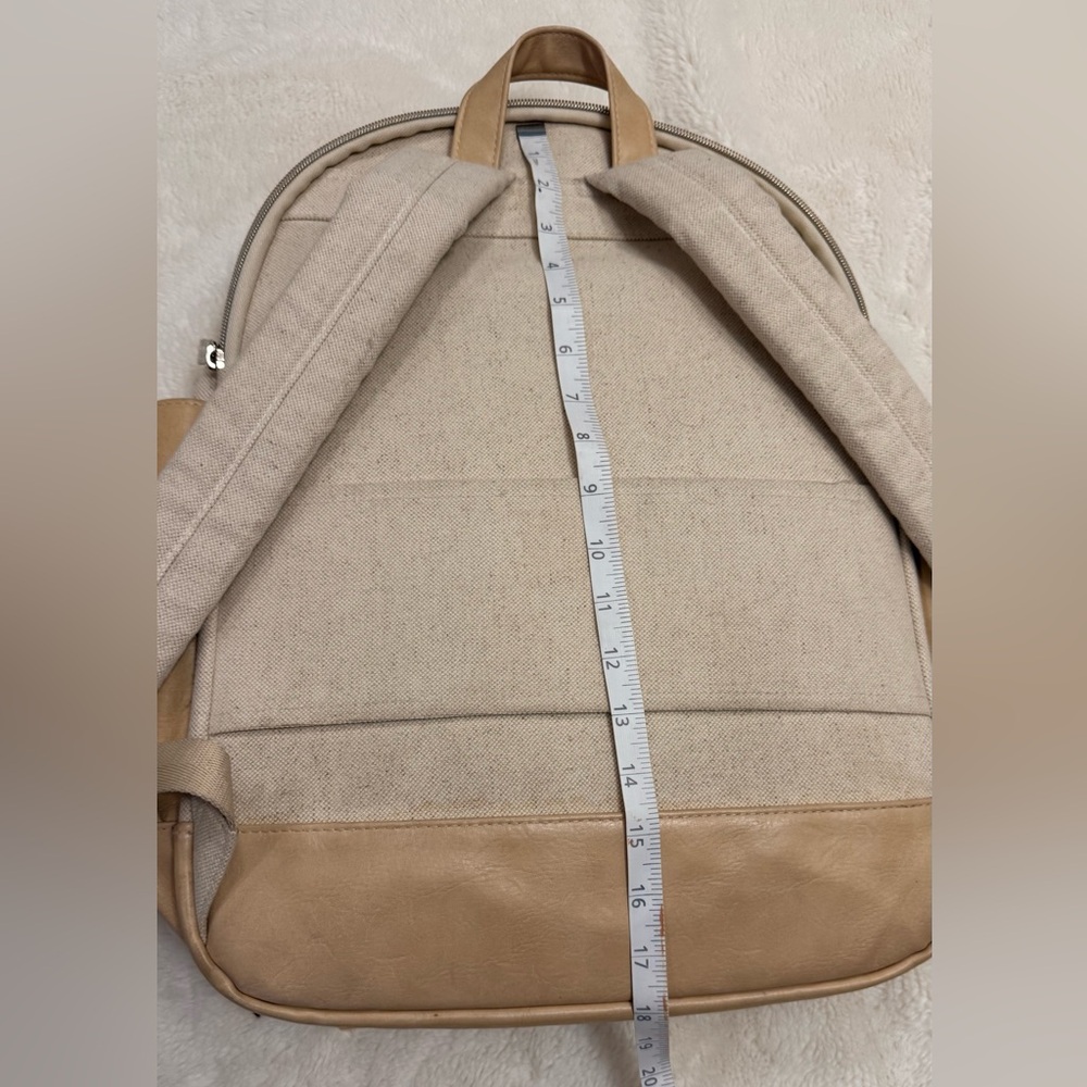 BEIS Travel Backpack in beige - Picture 12 of 12